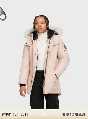 [秋冬新品]MOOSE KNUCKLES 儿童鸭绒毛领小剪刀羽绒服