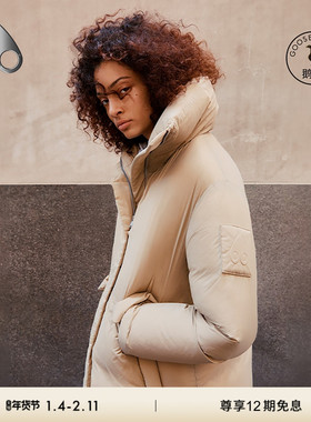 MOOSE KNUCKLES DUVET女轻盈保暖泡芙鹅绒小剪刀羽绒服