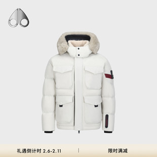 [秋冬新品]MOOSE KNUCKLES NYLUXE3Q 男士鹅绒连帽小剪刀羽绒服