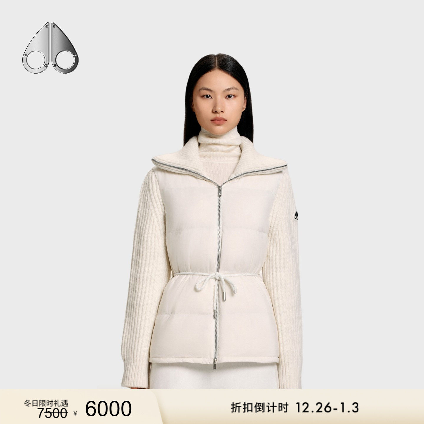 ��ɫ XS [��ʱ����]MOOSE KNUCKLES Ůʿƴ�������������޷� 6000Ԫ