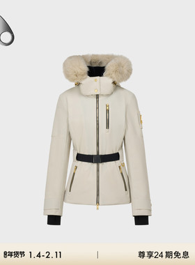 [秋冬新品]MOOSE KNUCKLES BELTED女士鹅绒滑雪服小剪刀羽绒服