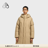 MOOSE KNUCKLES 女士轻盈保暖泡芙鹅绒小剪刀羽绒服