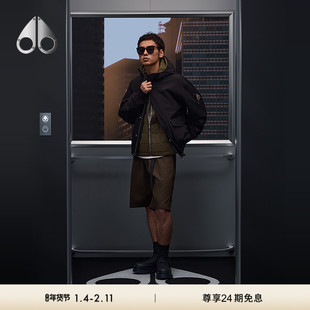 [秋冬新品]MOOSE KNUCKLES 男士三合一可拆卸夹克小剪刀羽绒服