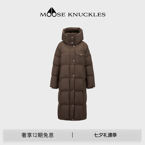 MOOSE KNUCKLES PUFFER 反转LOGO鹅绒小剪刀羽绒服