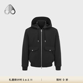 男士 假两件连帽休闲外套 MOOSE KNUCKLES 限时9折 秋冬新品