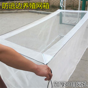 40目网箱养殖网专用网片网箱定做龙虾养殖渔网泥鳅箱黄鳝鱼苗幼苗