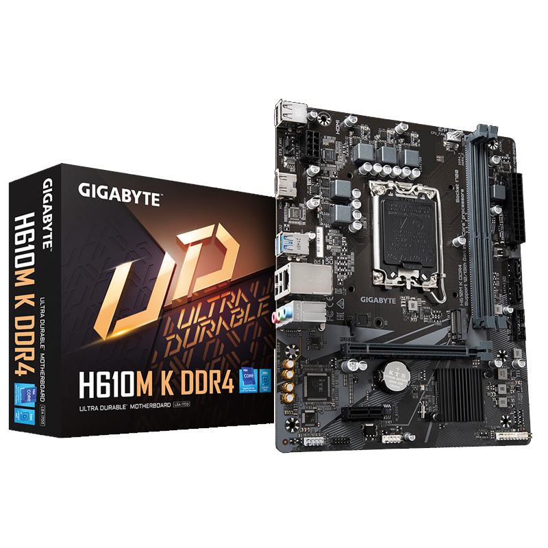 Gigabyte/技嘉技嘉主板LGA1700 12代 13代H610 B660 B760主板-封面