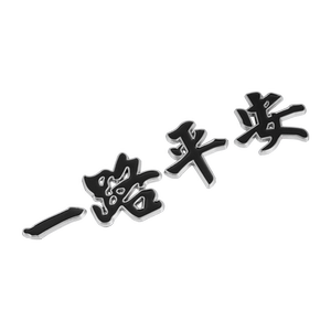 奔铂者金属车身装饰贴