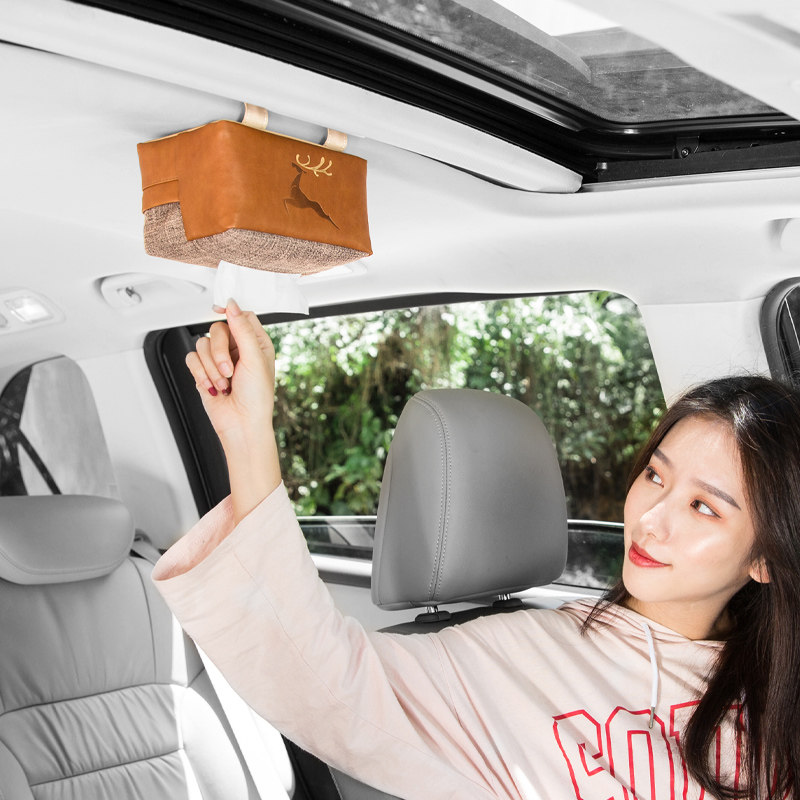车内纸巾盒汽车遮阳板天窗挂式卫生餐巾抽纸盒套车载创意用品大全,汽车用品/电子/清洗/改装,车用纸巾盒/套,淘宝优惠券,粉丝福利购,淘宝优惠卷