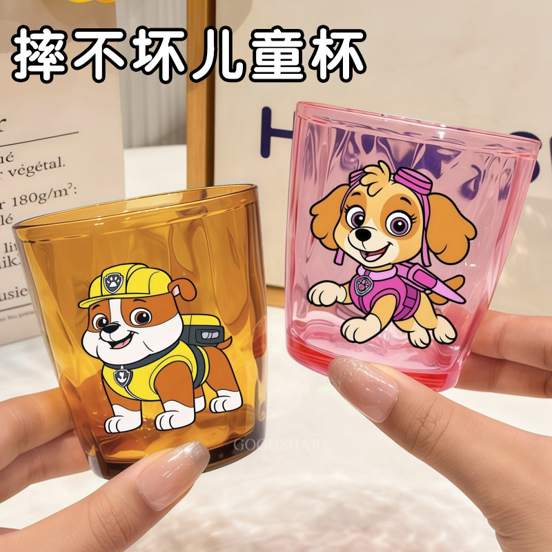 儿童漱口杯摔不坏刷牙杯可爱卡通男女宝宝家用洗漱杯防霉抗菌牙缸