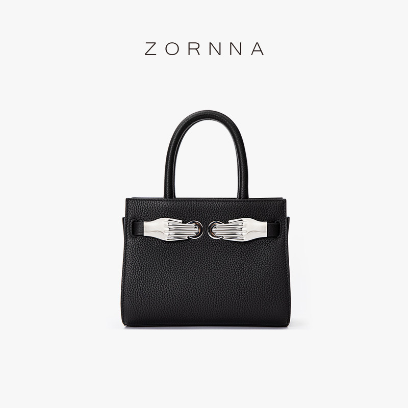 zornna真皮秋冬百搭手提包