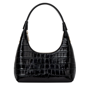 Zornna包包女士2025新款轻奢百搭单肩斜挎包高级感真皮月牙腋下包