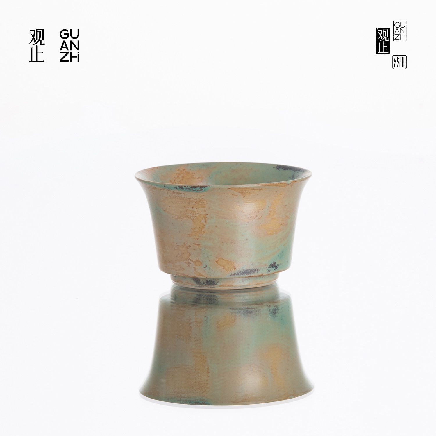 观止手工志野烧茶杯单杯