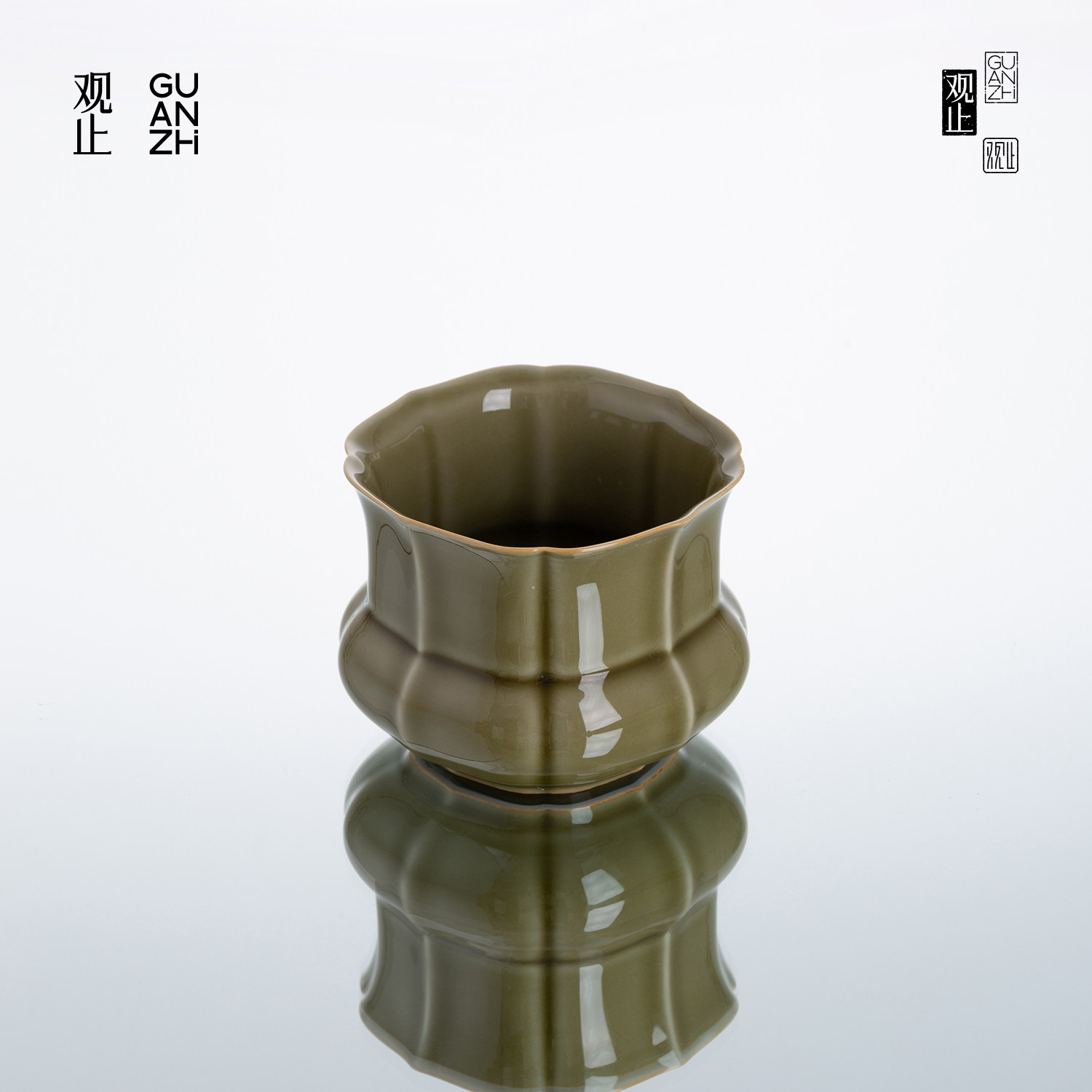 观止余甘釉汝窑茶洗建水