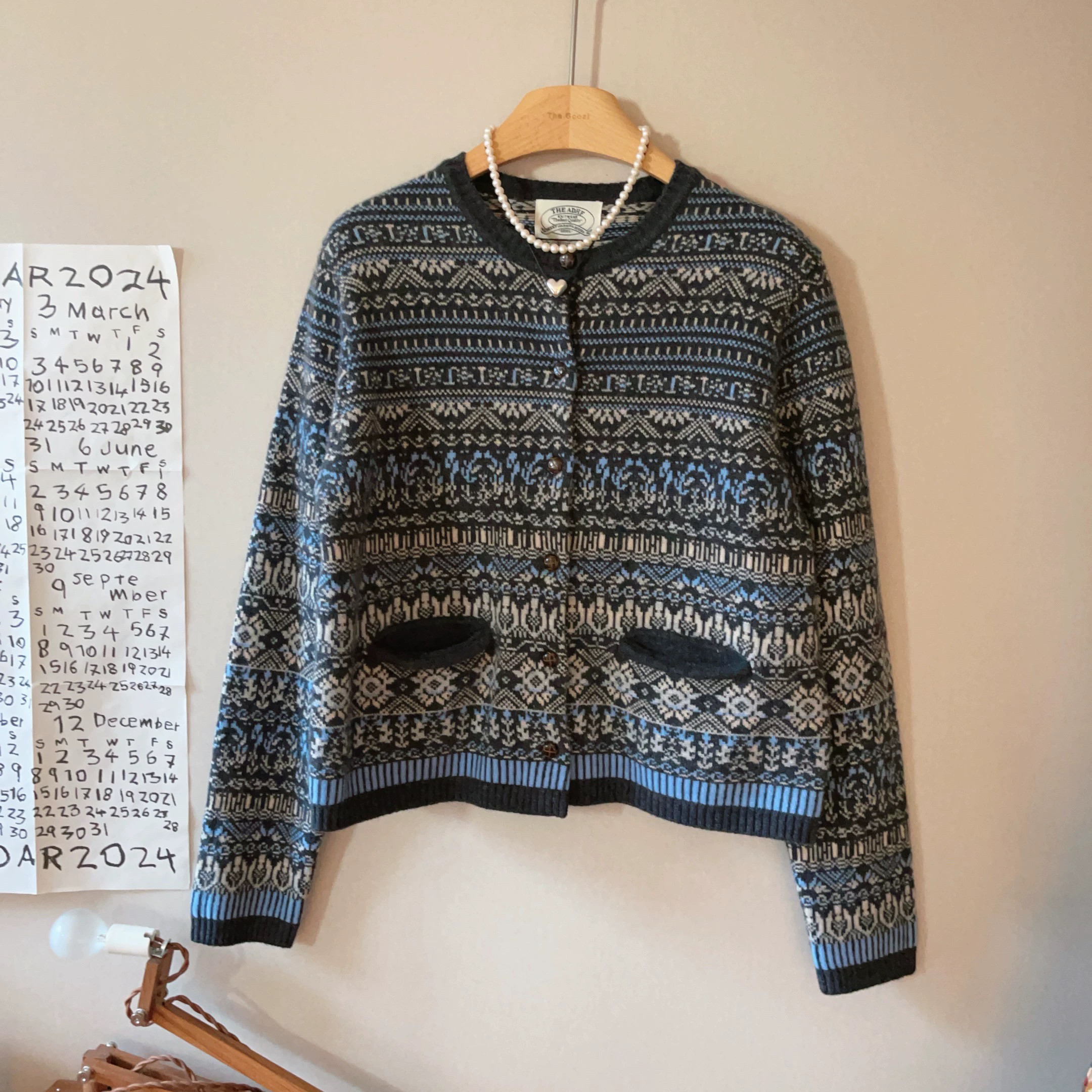 搭配师果子2025秋冬新款女装韩版费尔岛提花毛衣外套优雅女百上衣,女装/女士精品,毛针织衫,淘宝优惠券,粉丝福利购,淘宝优惠卷