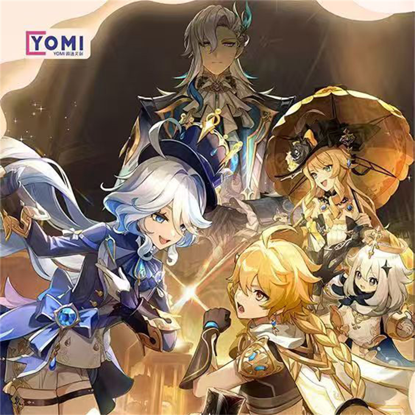 YOMI游迷文创原神第一弹收藏卡片