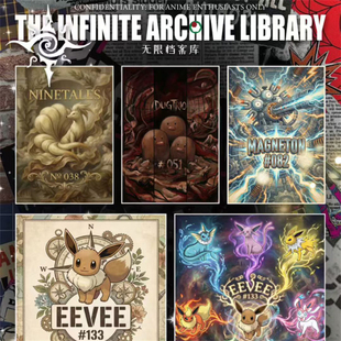 无线档案库宝可梦151下篇宝可梦标准A5收藏大卡收藏卡片盲盒卡牌