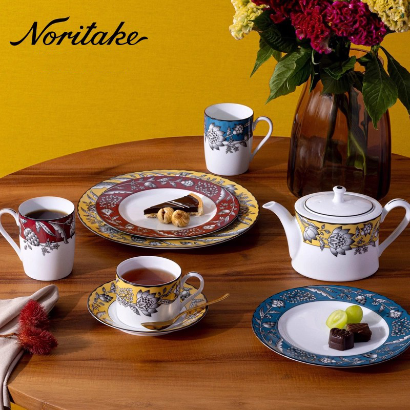 Noritake则武日式创意复古陶瓷咖啡杯子家用高档精致下午茶具套装,餐饮具,咖啡杯,淘宝优惠券,粉丝福利购,淘宝优惠卷