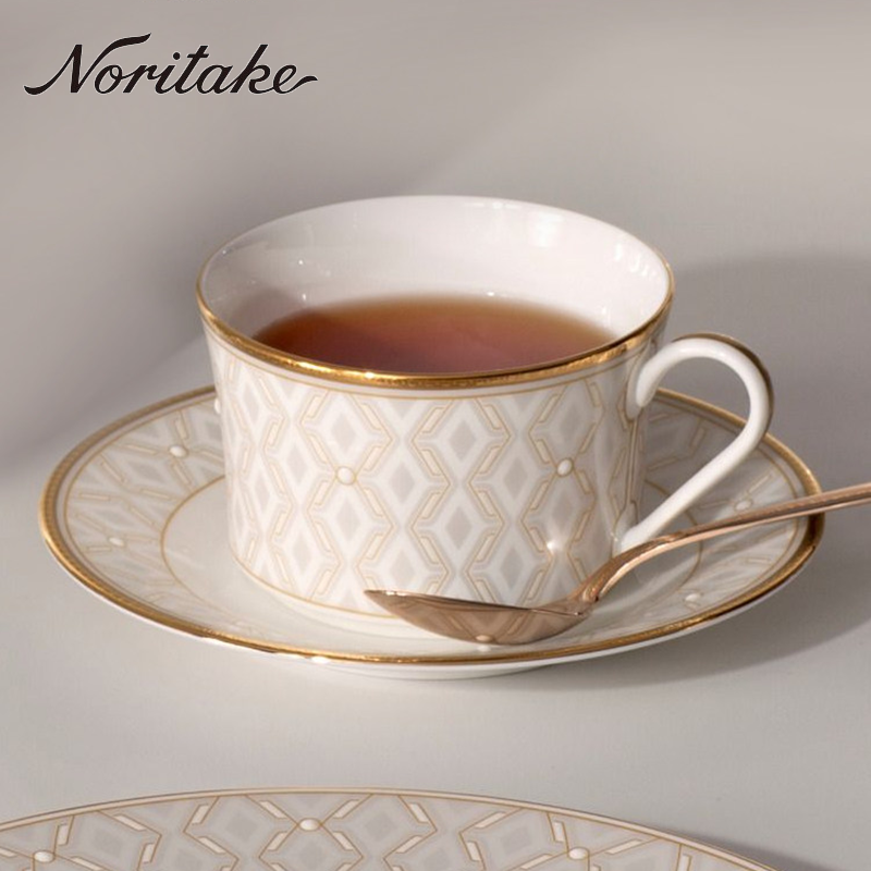 Noritake则武NOBLE PEARL欧式高档奢华咖啡杯家用精致下午茶杯具,餐饮具,咖啡杯,淘宝优惠券,粉丝福利购,淘宝优惠卷