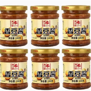 潮汕佬香豆酱180g瓶炒菜拌面火锅蘸酱豆瓣酱蒸鱼炖炒酱料下饭酱
