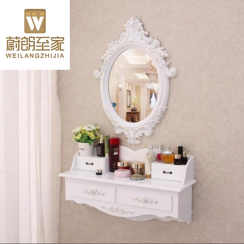 Restroom Dressing table dresser metope Corner style Furniture bathroom Glass Decoration woodiness small-scale Largein the Residential furniture , Tables , Dressing/Desk  category - from Buy2taobao.com to provide professional Taobao agent buy service