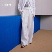 裤 none 垂感拖地裤 气质通勤西装 简约百搭高腰阔腿裤 女2026春新款