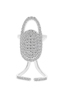 金智妮同款指尖戒指指甲盖手饰