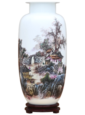 景德镇电视柜插花器别墅装饰品