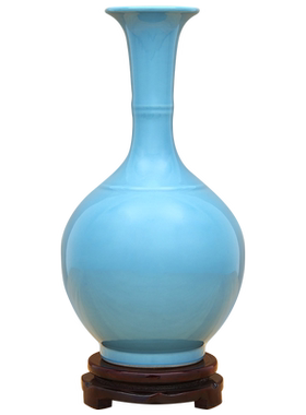 景德镇陶瓷高温颜色釉别墅工艺品