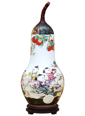 傲世陶瓷摆件新中式客厅