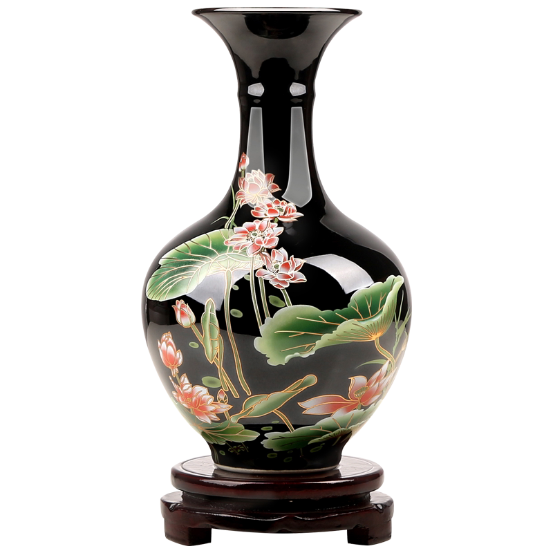 客厅花瓶陶瓷器摆件轻奢高档