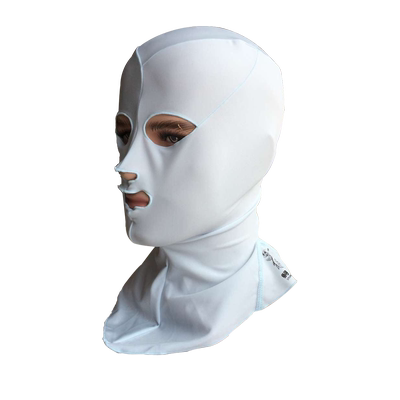 鲟龙防水母游泳头套面面罩脸基尼