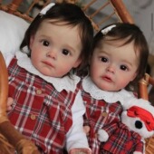 60厘米仿真娃娃 高端礼物 纯手工3D皮肤静脉血丝可见