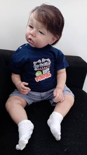 28inch Reborn Doll Kit Liam仿真婴儿重生娃娃模具 DIY