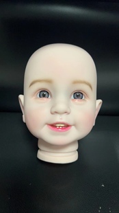 新款六颗牙组装好的空娃 不带头发衣服