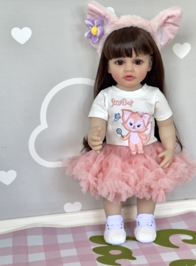 NPK正版55厘米靠墙站立仿真公主洋娃娃 换装玩具 女孩礼物4-10岁