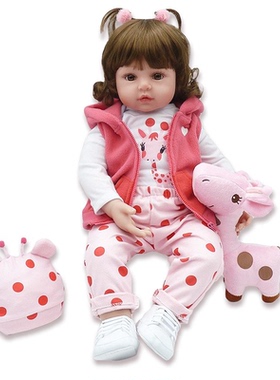 NPK外贸热卖 仿真婴儿洋娃娃 软胶可爱宝宝 创意礼物