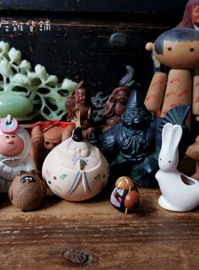 壁饰庭院复古日式风人物景观小品
