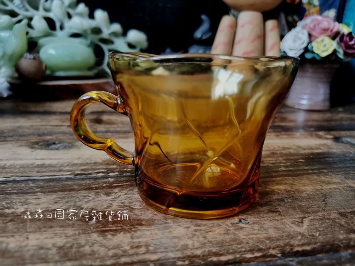 日本回流和风茶色早餐杯燕麦牛奶杯套装咖啡杯耐热大容量水杯女学