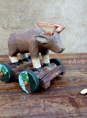 美式风圣诞节实木雕刻家居装饰