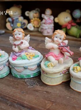 韩国公主可爱风珠宝盒古董娃娃