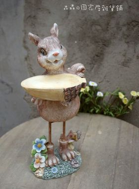 松果古董摆件创意别墅家居装饰