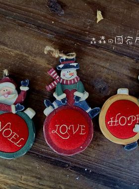 样品圣诞树拍摄道具雪人摆件