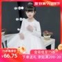 Trẻ em ăn mặc công chúa váy cô gái lông bông hoa cô gái trang phục piano sinh nhật chủ nhỏ trang phục buổi tối - Váy trẻ em váy đầm thu đông cao cấp bé gái