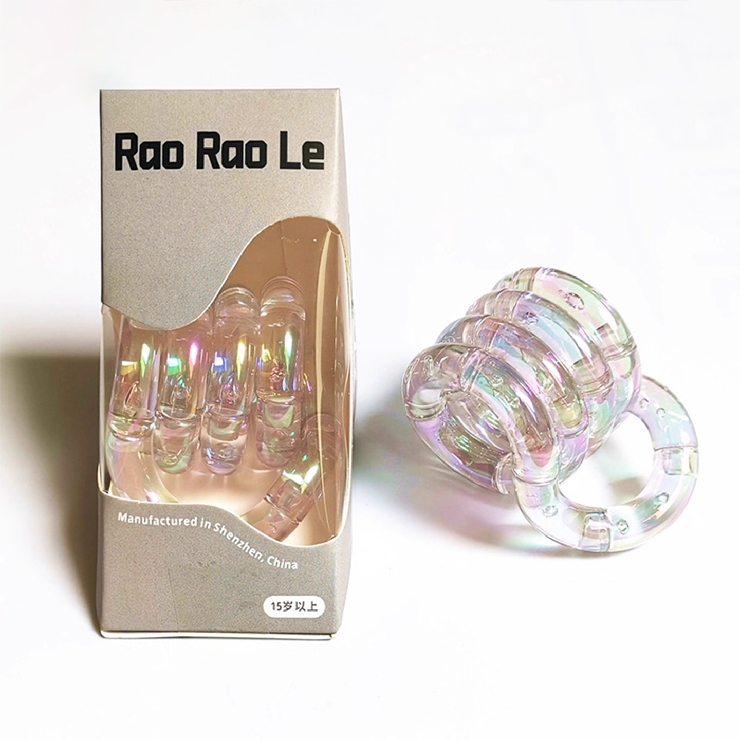 Tan官方正版gle水晶扭扭乐盲盒解压玩具ADHD专注力训练神器小玩具