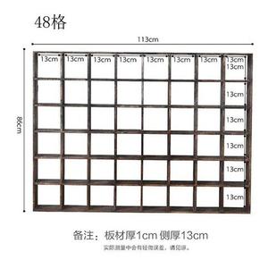 高档实木多宝阁茶杯架茶壶茶具壁挂中式 挂墙小博古架收纳柜置物展