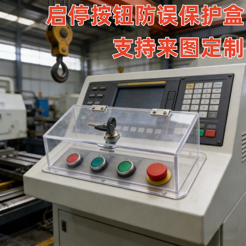配电柜急停按钮带锁防护罩防误触