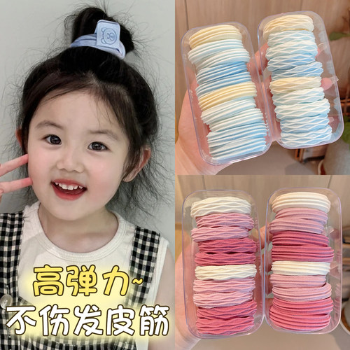 儿童头绳女童扎高马尾橡皮筋发饰