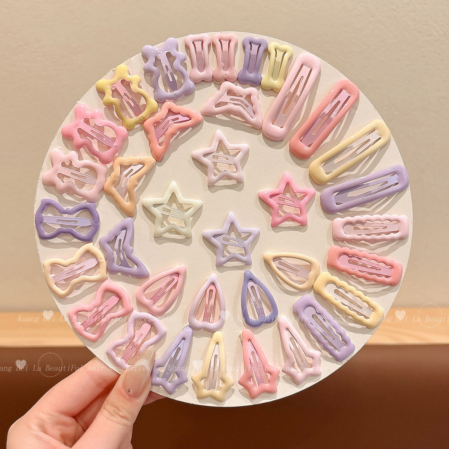 儿童多巴胺粉色发夹2026新款女童镂空星星百搭边夹小女孩迷你发卡,童装/婴儿装/亲子装,发饰,淘宝优惠券,粉丝福利购,淘宝优惠卷