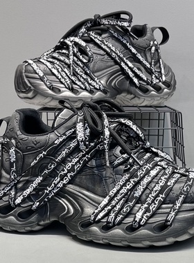 老爹鞋2025秋季新款潮流时尚原创个性厚底增高男鞋超火爆款休闲鞋